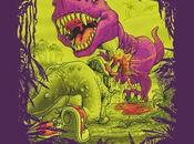 Bloody Extinction Purple Dinosaur