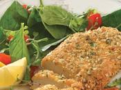 Pollo empanizado quinoa