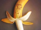 Este hombre transforma plátanos magnifico arte