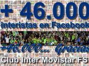 Inter Movistar supera 46.300 seguidores Facebook
