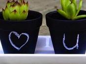 DIY. Macetero pizarra