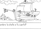 Identificación personajes cuento: Grado