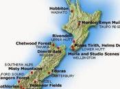 Mapa Tierra Media Nueva Zelanda