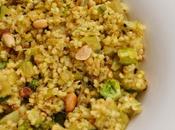 Mijo verduras, cacahuetes coco