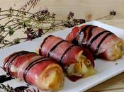 Rollitos Jamón Pera Cebolla Caramelizada