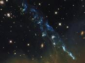 Hubble capta cohete cósmico