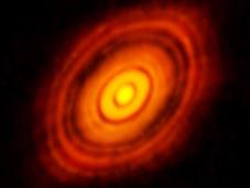 disco protoplanetario Tauri desde ALMA