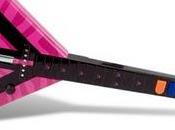 Guitarra rosa chicle para jugonas
