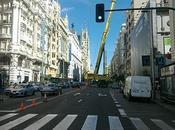 Palacio Música, Madrid Montaje grúa torre (II)