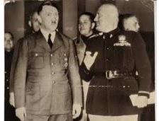 Führer Duce reúnen Florencia 28/10/1940