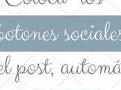 Coloca botones redes sociales 'follow', debajo post, automáticamente.