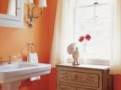 Ideas para baño naranja