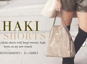Khaki shorts
