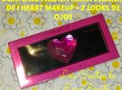 Swatches Review Paleta Heart Passion MAKEUP looks ojos.