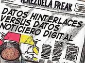 Noticiero Digital versus Hinterlaces dato José Vicente Rangel