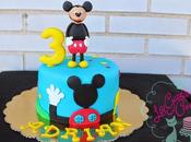 Tarta fondant mickey para adrian