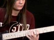 Tina niña prodigio guitarra eléctrica