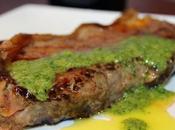 Maridaje entrecot ternera salsa perejil vino tinto Alto Tamaron