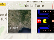 Juega Pac-Man mapas Google Maps