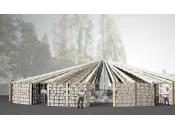 Lacuna, espectacular biblioteca construida libros