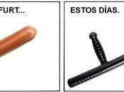 Españoles autoflagelándose