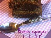 Brownie Esponjoso Chocolate Mantequilla Caramelo