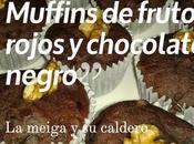 Muffins Frutos Rojos Chocolate Negro