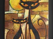 Cuadros animales: Gatos