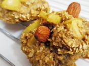 Galletas avena, plátano, manzana almendra.