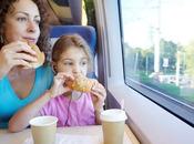 Comida para niños viajes.