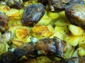 Costilla cerdo horno patatas