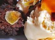 Brownie helado