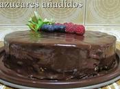 Tarta gelatina peras glaseado cacao "Valor" azúcares añadidos