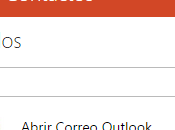 Cambiar orden aparecen contactos Outlook