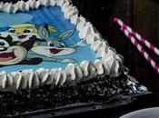 Como hacer tarta cumpleaños infantil casera oblea personalizada