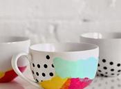 DIY:Taza decoupage pañuelos tissue.