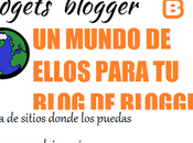 Lista Sitios Gadgets Para Blog Blogger