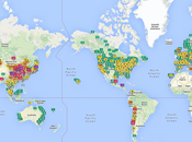 WAQI. Mapa Calidad Aire tiempo real. Contaminación aire Mundo