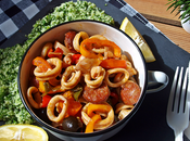 Chipirones chorizo cuscús espinacas Pregunta premio