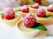 Tartaletas chocolate blanco frambuesas