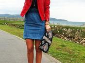 Biker roja