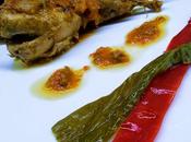 Codornices salsa verduras