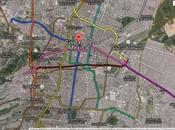 están rutas transporte público México Google Maps