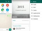 WhatsApp Diseño Material está disponible para todos