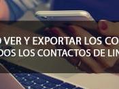 Cómo exportar correos todos contactos LinkedIn