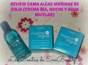 Review Gama Algas Marinas Ziaja (Crema día, Crema Noche Agua Micelar)