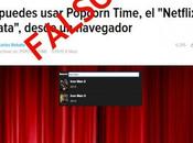 versión Popcorn Time resultó fraude