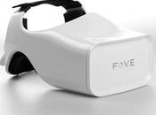 Fove visor Realidad virtual mirada como control