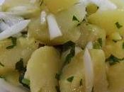 Papas aliñadas
