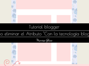 ¿Como cambiar gadget "Attribution" tecnología blogger?